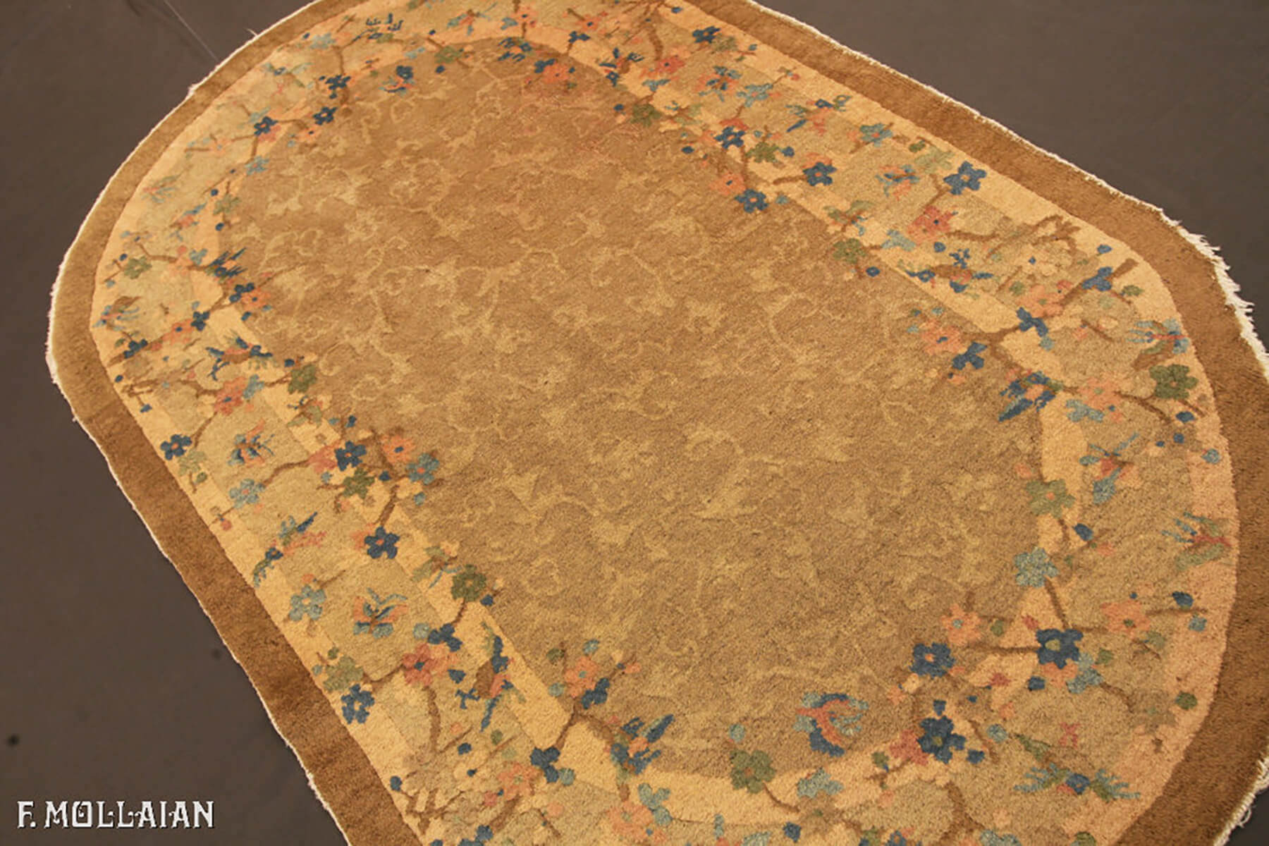 Semi-Antique Chinese Peking Rug n°:84553678